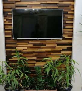 Wooden Flooring 3D Wooden Wall Clading Mineral Fiber Wall Cladding s Photos 11