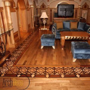 Wooden Flooring 3D Wooden Wall Clading Mineral Fiber Wall Cladding s Photos 7