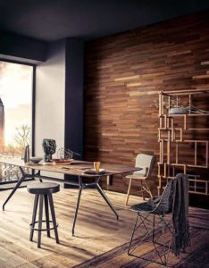 Wooden Flooring 3D Wooden Wall Clading Mineral Fiber Wall Cladding s Photos 9